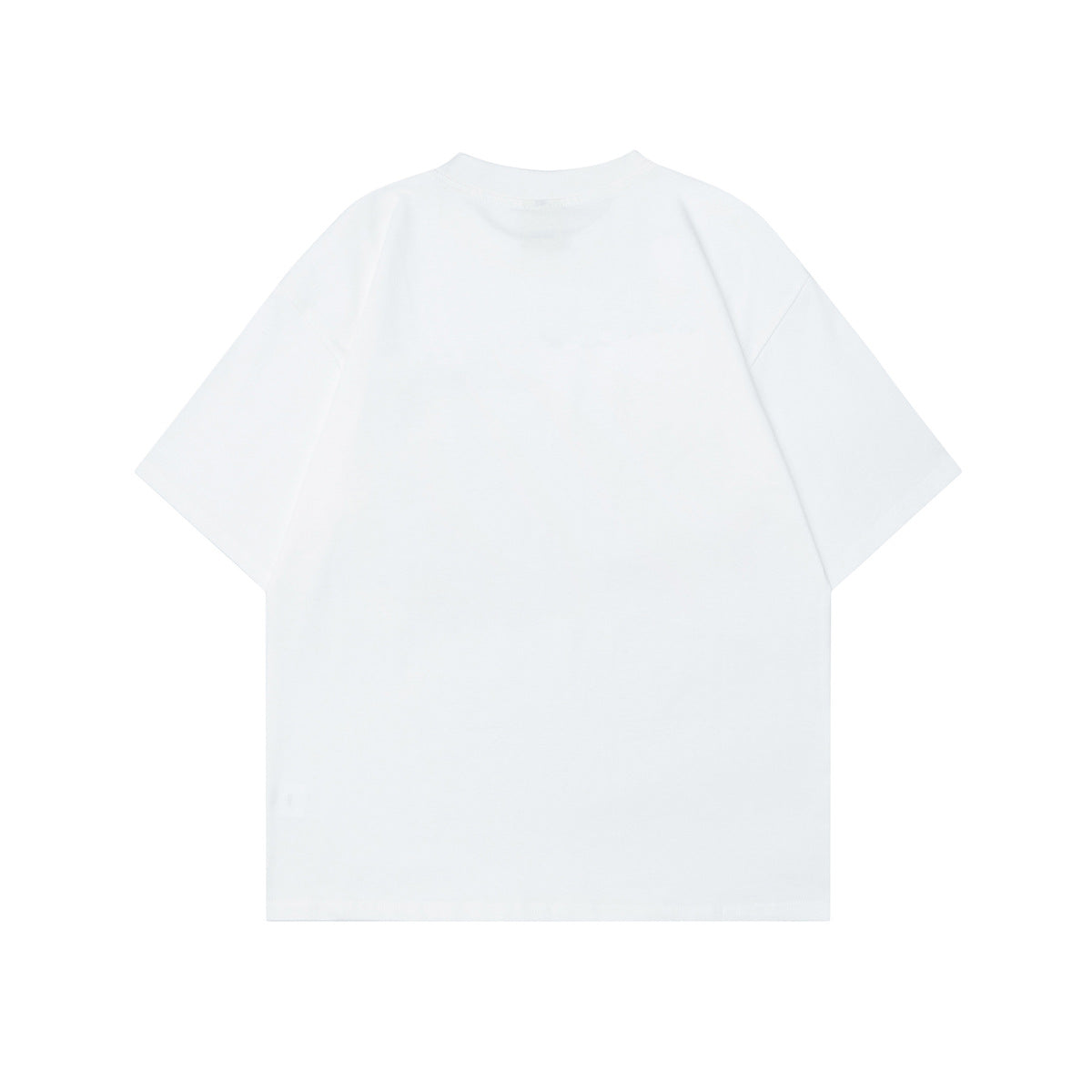 2025 T1091 2025n Street 2025 Summer Neutral High Sense Love Design Retro Men's High Sense Short Sleeve T-Shirt