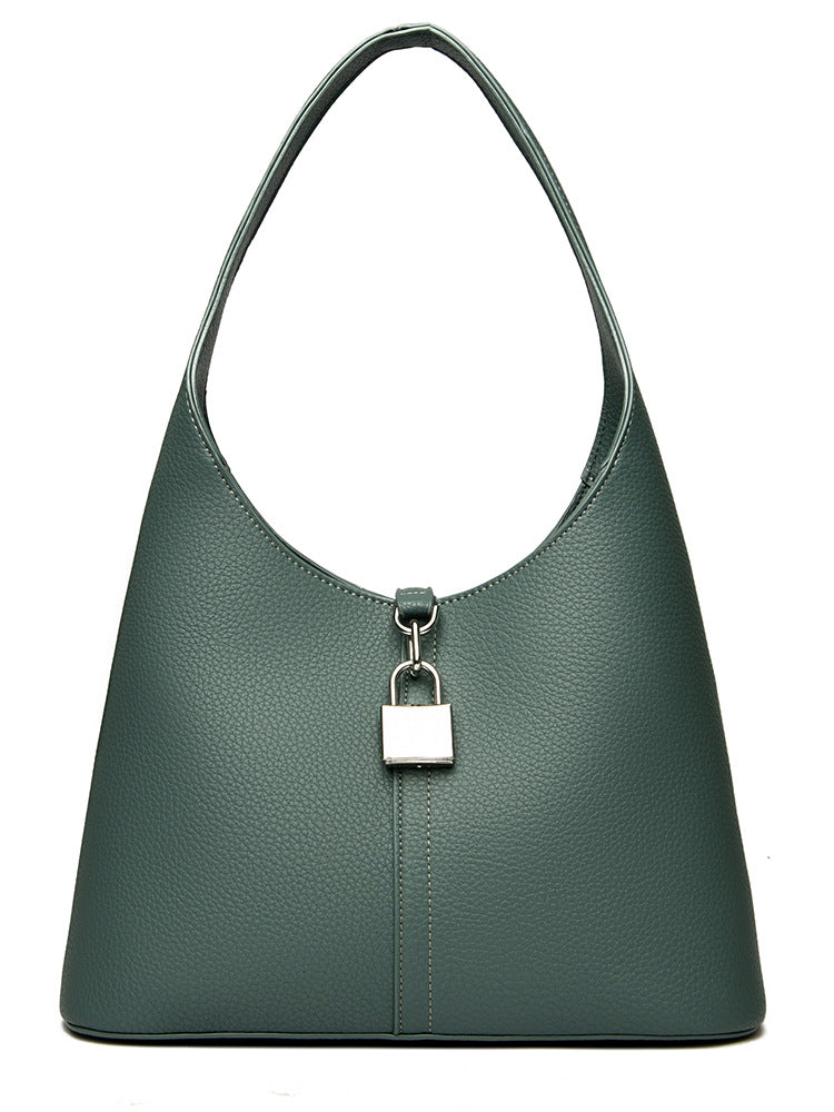 2025 Premium bag popular new underarm bucket bag simple fashion style shoulder bag large capacity portable handbag