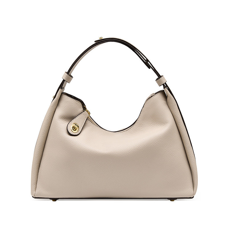 2025 popular New Premium Leather Women's Bag Crossbody Shoulder Bag Women's Fashion Underarm Bag Atmospheric Women's Bag
