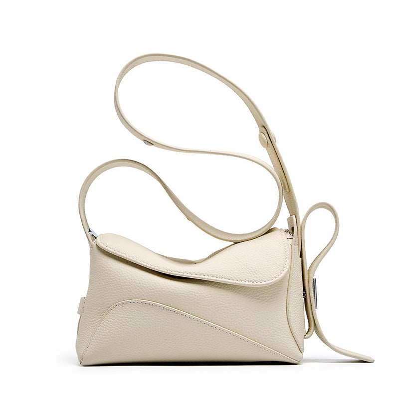 2025 Versatile fashion shoulder bag popular new first-layer cowhide women's bag large-capacity underarm bag messenger tote bag