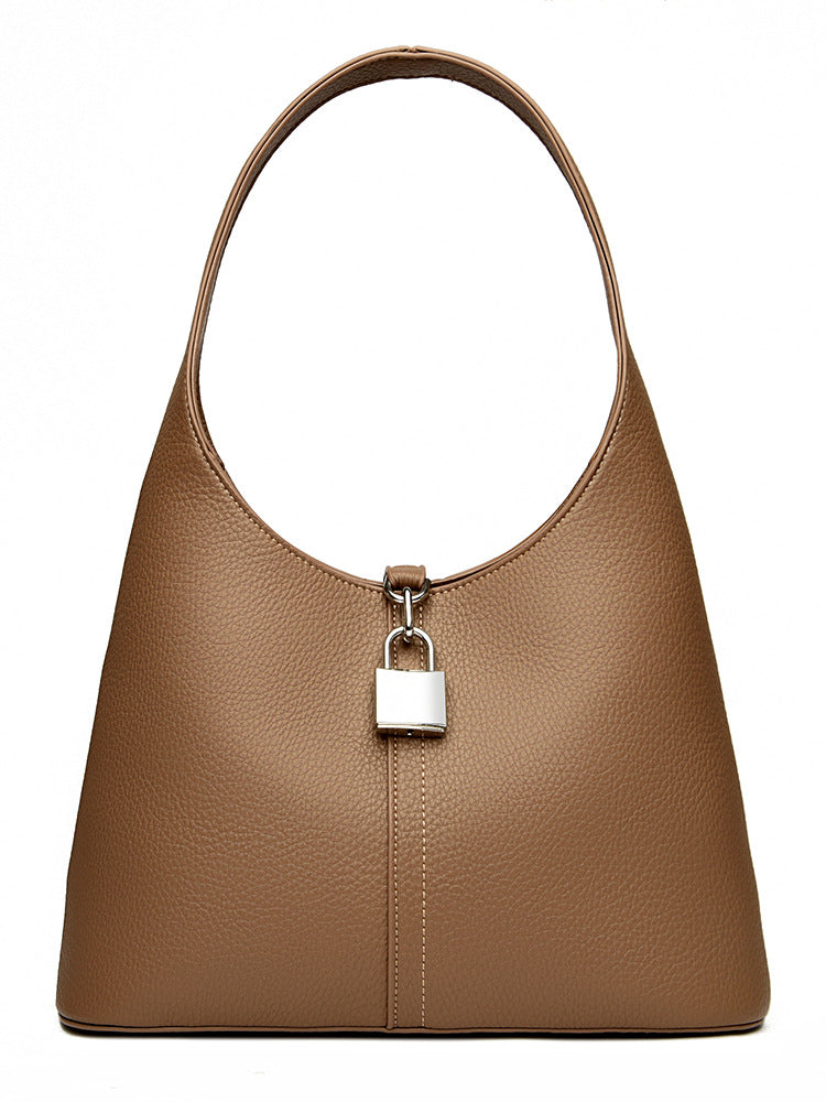 2025 Premium bag popular new underarm bucket bag simple fashion style shoulder bag large capacity portable handbag