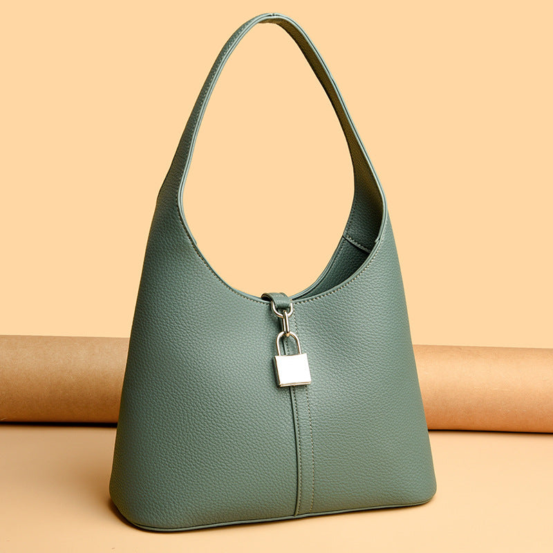 2025 Premium bag popular new underarm bucket bag simple fashion style shoulder bag large capacity portable handbag