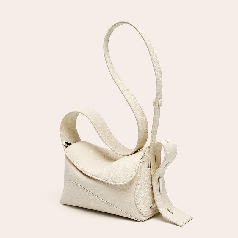 2025 Versatile fashion shoulder bag popular new first-layer cowhide women's bag large-capacity underarm bag messenger tote bag