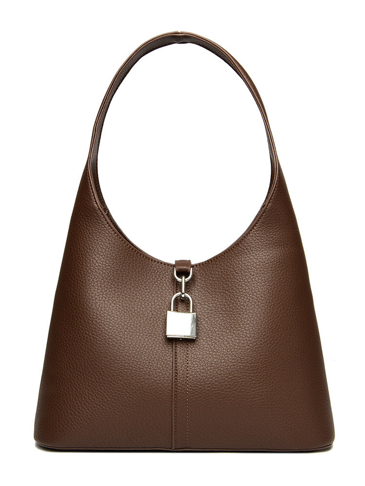 2025 Premium bag popular new underarm bucket bag simple fashion style shoulder bag large capacity portable handbag