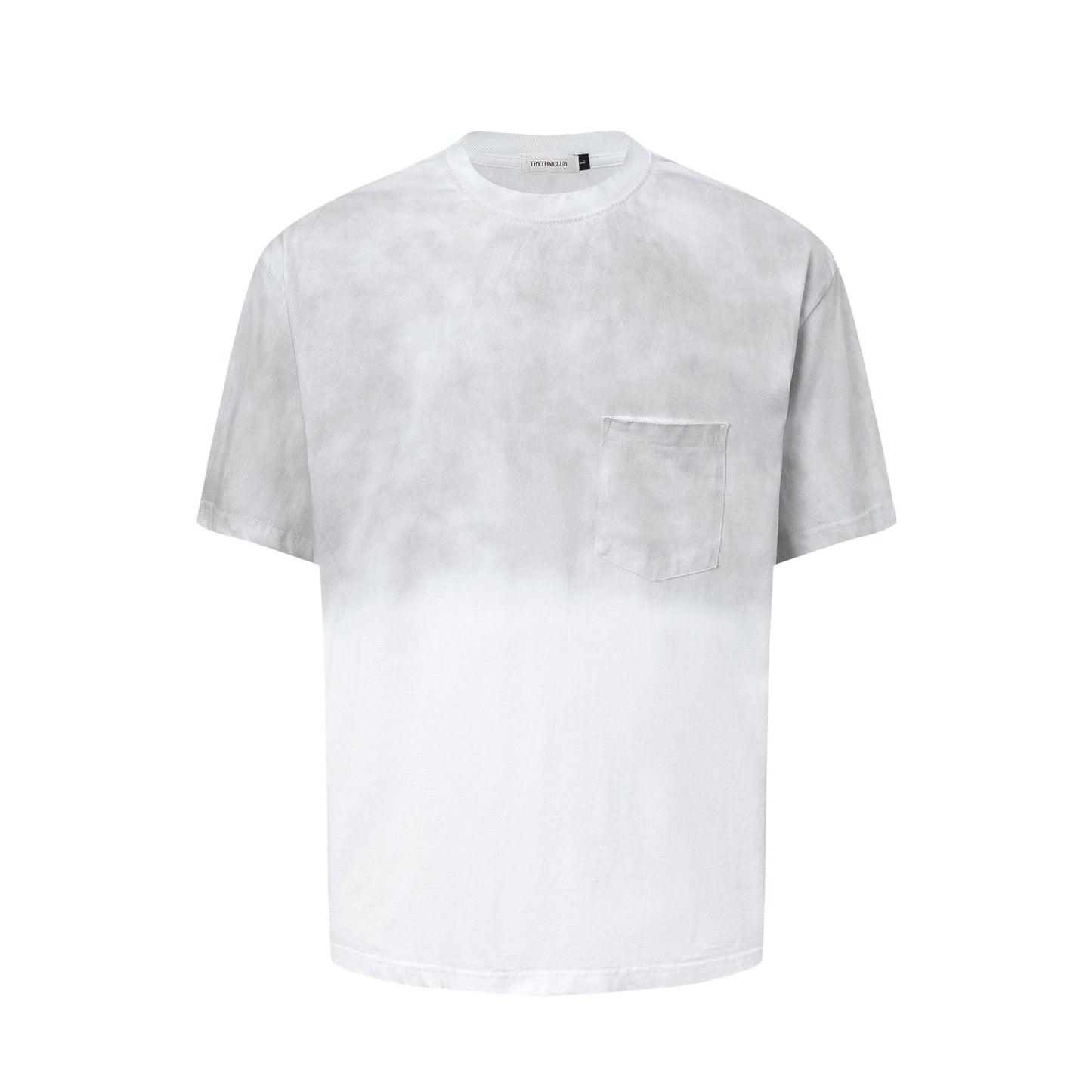 2025 27309 2025n Street 2025 Summer Neutral Hand Spray Old Sense Design Sense Men's Fit Premium Sense Short Sleeve T-Shirt