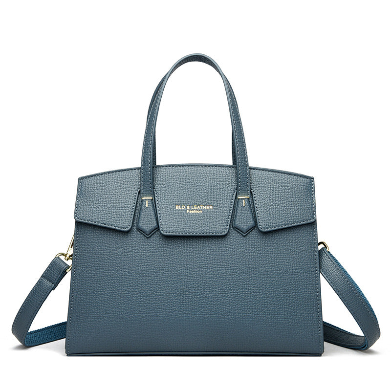 2025 Handbag New Simple Light Luxury Women's Bag Premium Texture Printed Shoulder Bag Large Capacity Commuter Tote Bag