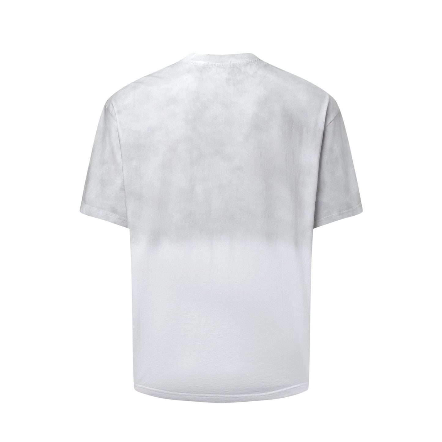 2025 27309 2025n Street 2025 Summer Neutral Hand Spray Old Sense Design Sense Men's Fit Premium Sense Short Sleeve T-Shirt