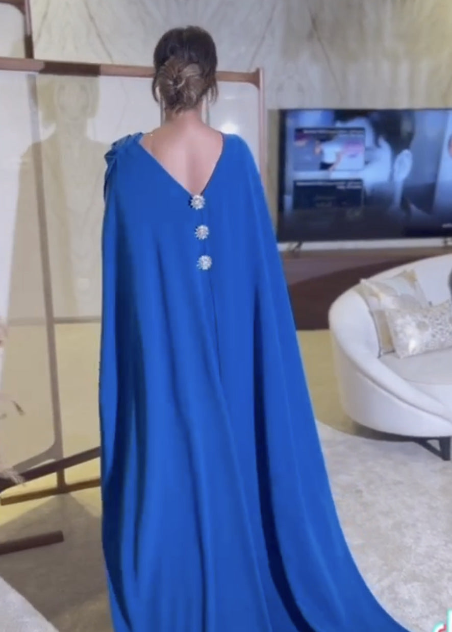 2025 Middle East women's clothing spring and summer new temperament slim-fitting sexy chest high waist hot diamond shawl dress jumpsuit