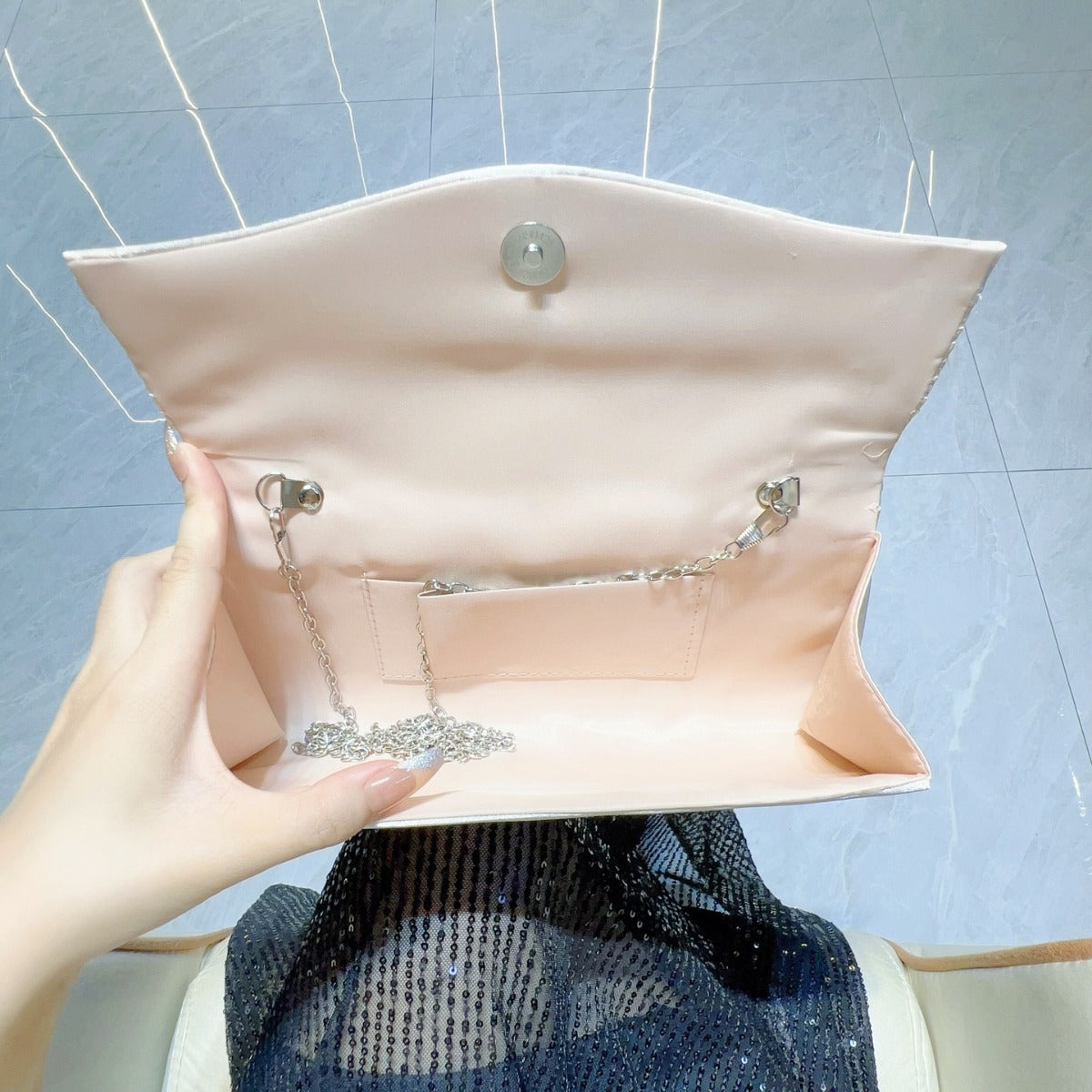 New New special for pleated clutch bags, celebrity high-end banquet fashion handbags, shoulder messenger dinner bags