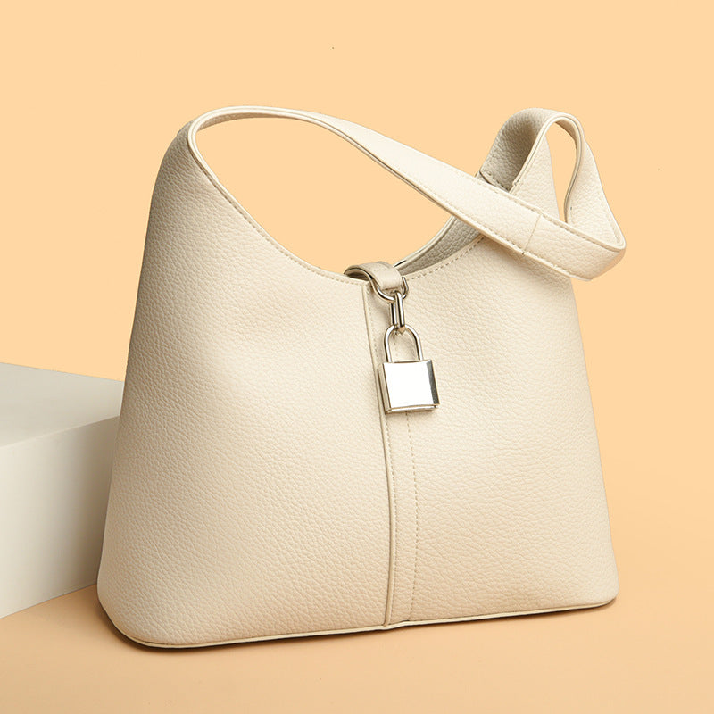 2025 Premium bag popular new underarm bucket bag simple fashion style shoulder bag large capacity portable handbag