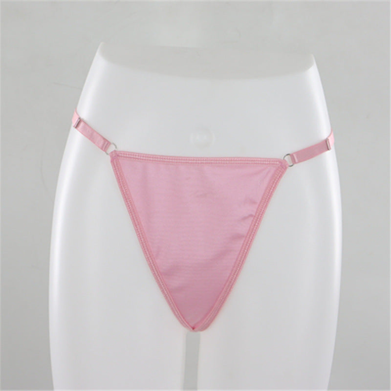 MW3110 2025 waist chain fashion alloy butterfly pendant with colorful underwear waist chain thong chain