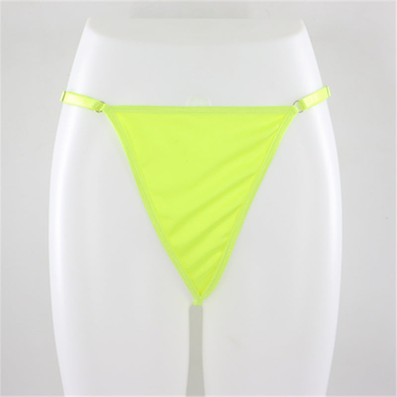 MW3110 2025 waist chain fashion alloy butterfly pendant with colorful underwear waist chain thong chain
