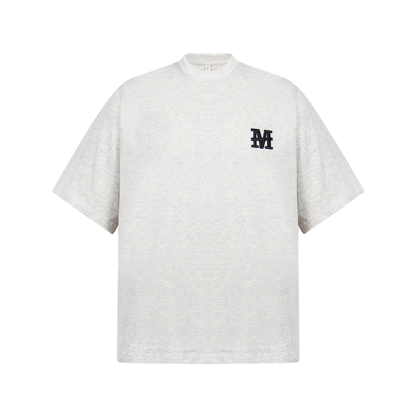 2025 2651 2025n street neutral retro creative letter design men's loose high-end heavy short-sleeved T-shirt