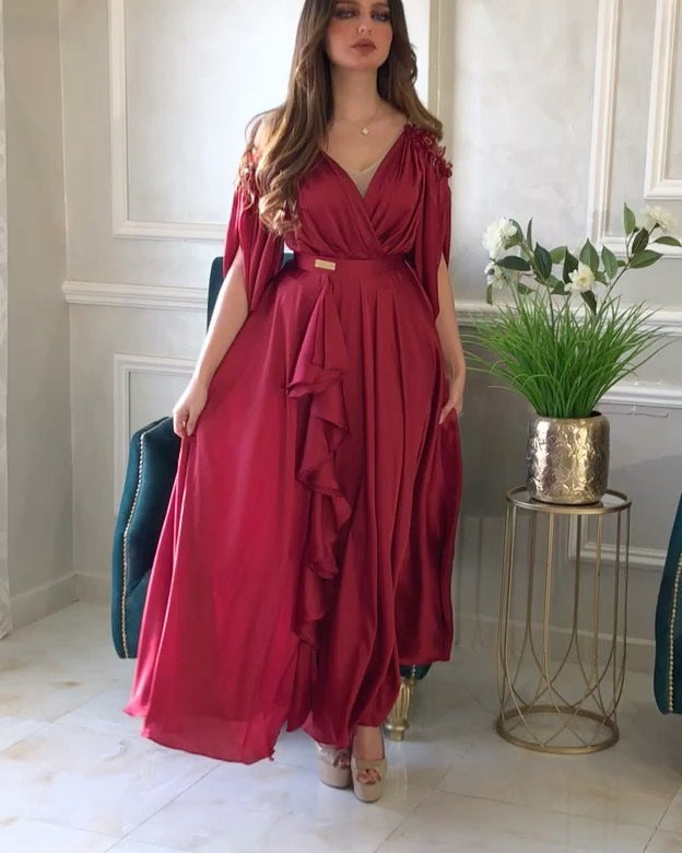 2025 spring and summer New Popular trade women's clothing independent station ebay sexy lace pendulum ball dress dress new