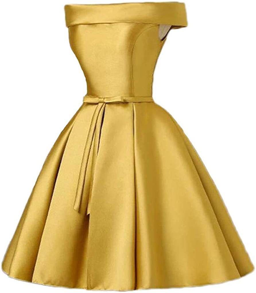 2025Hot trade dress new one-word shoulder Korean version of fashion host graduation dress annual performance dress