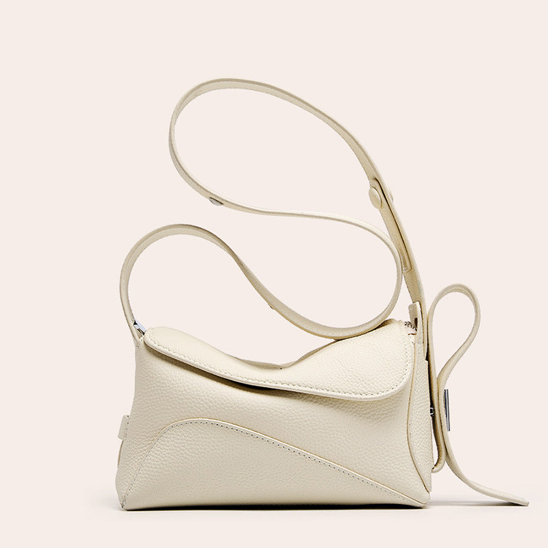 2025 Versatile fashion shoulder bag popular new first-layer cowhide women's bag large-capacity underarm bag messenger tote bag