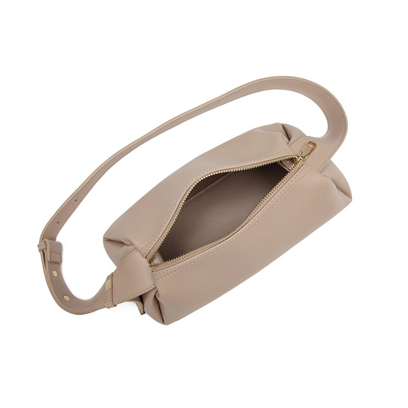 2025 Shoulder bag New New hot-selling women's bags Fashion and high-end sense Solid color shoulder bag Simple and versatile women's messenger bag