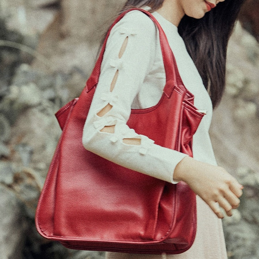 2025 fashion trend leather bag women's popular new women's bag shoulder bag large capacity handbag