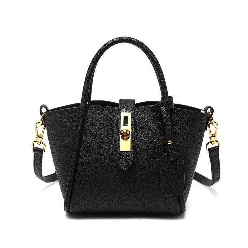 2025 Yanxuan popular new bag women's bag bucket bag summer shoulder bag 2023 genuine leather women's portable vegetable basket bag