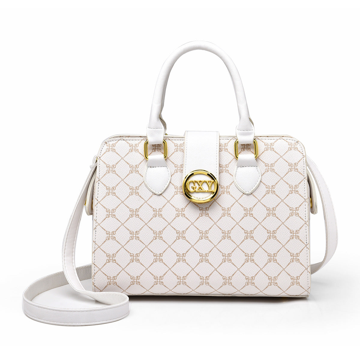2025 Women's bag high-end large-capacity tote bag light luxury texture handbag commuter printing women's shoulder messenger bag women