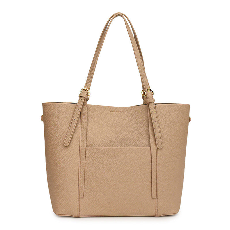 2025 Tote bag popular new urban simple child and mother bag retro large-capacity bag women's trend shoulder bag