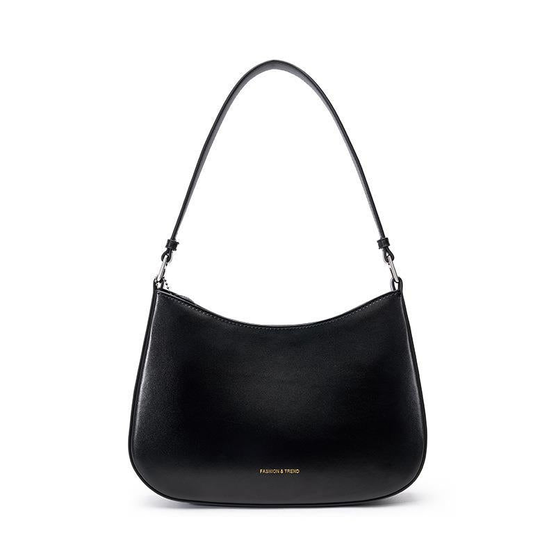 2025 Premium niche design baguette bag genuine leather women's bag new fashion underarm bag shoulder bag women's tote bag