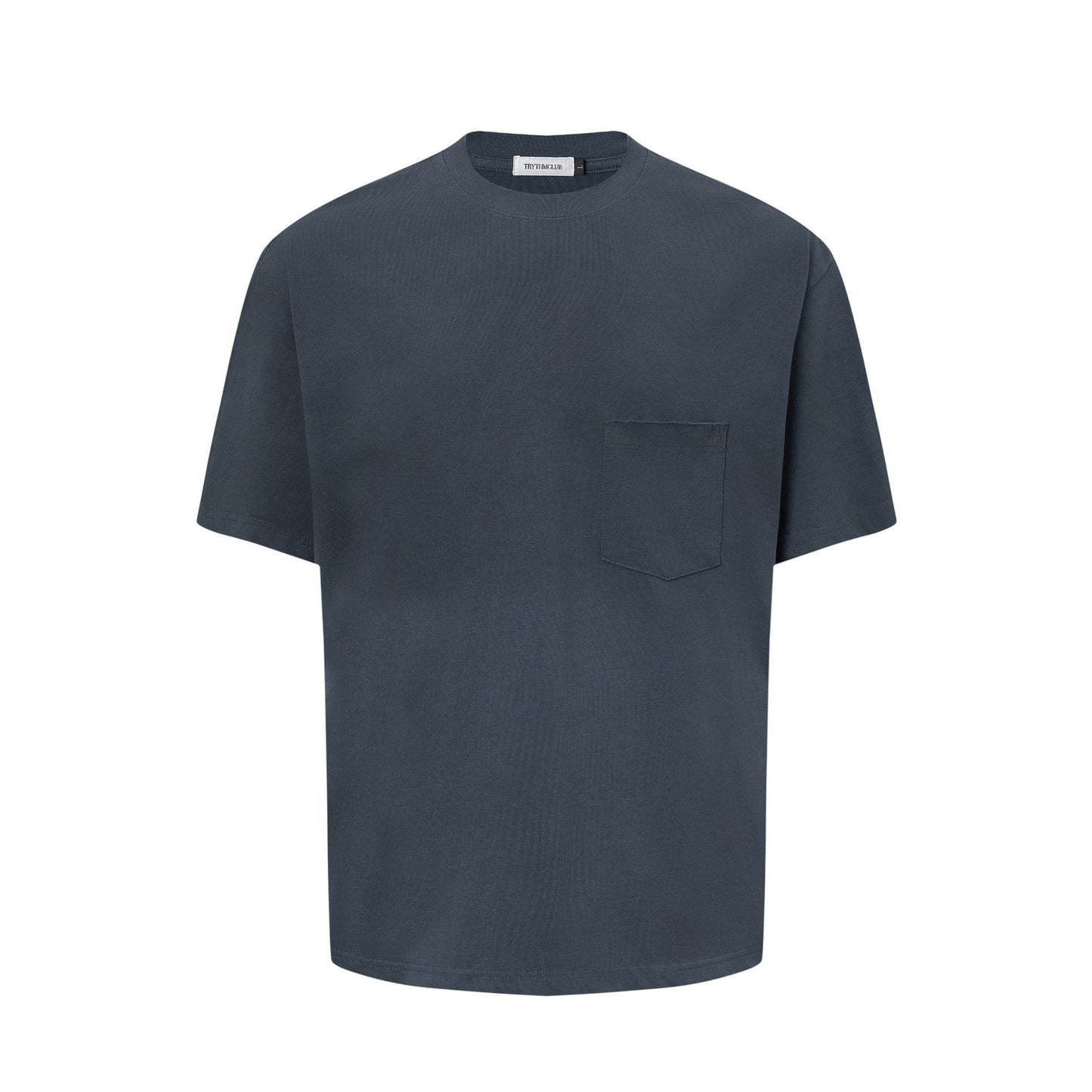 2025 27309 2025n Street 2025 Summer Neutral Hand Spray Old Sense Design Sense Men's Fit Premium Sense Short Sleeve T-Shirt