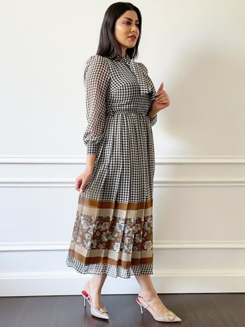 2025 spring and summer New Popular trade Middle East women's clothing independent station ebay sexy pleated pendulum ball dress dress