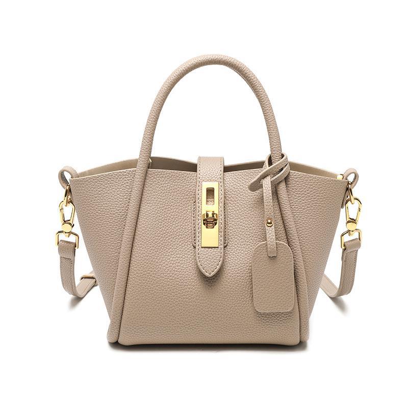 2025 Yanxuan popular new bag women's bag bucket bag summer shoulder bag 2023 genuine leather women's portable vegetable basket bag