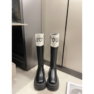 2025 ~ Popular style popular new autumn and winter thick high heel women's boots round head knight boots