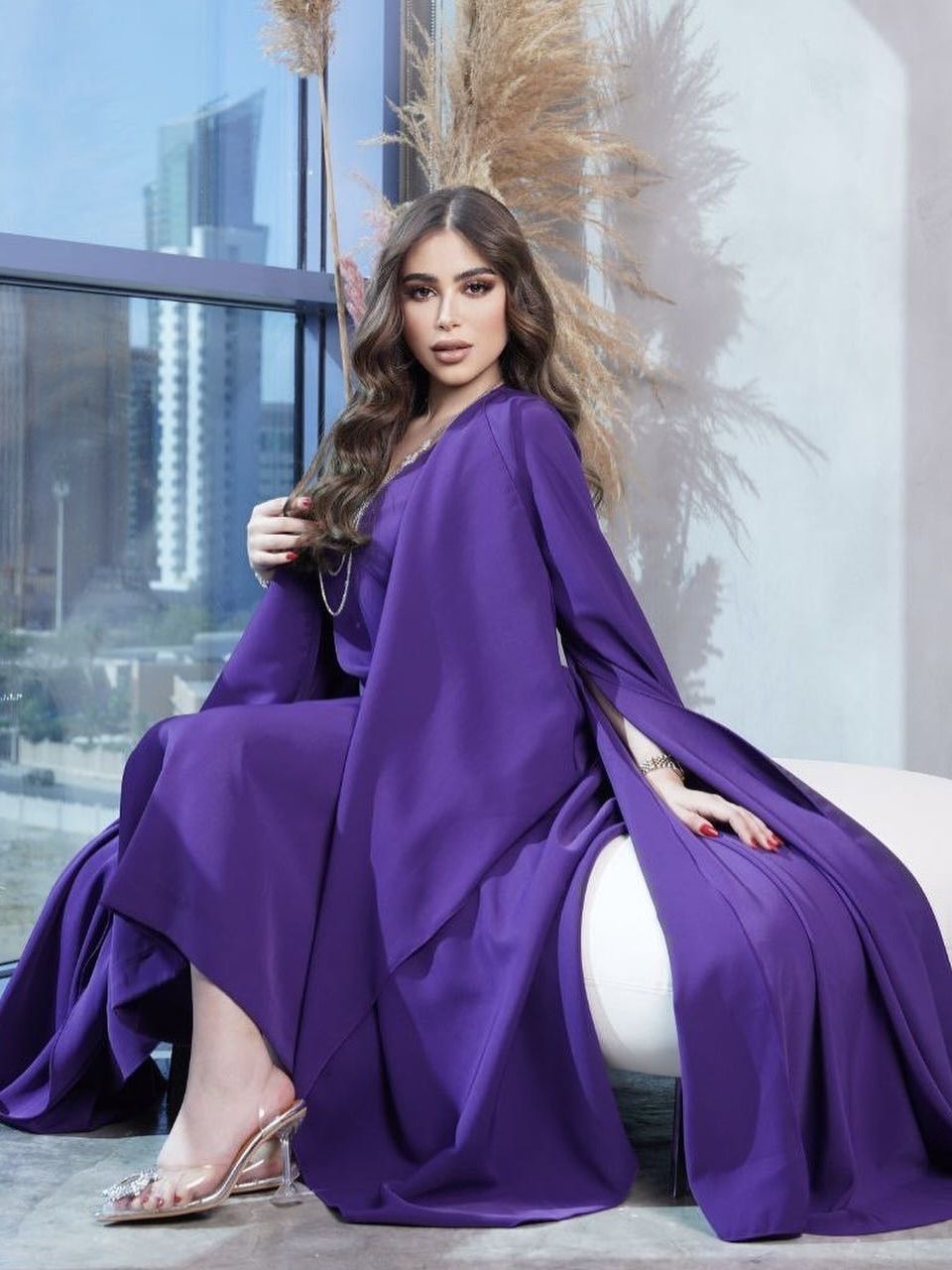 2025 spring and summer New Middle East Popular trade women's clothing independent station ebay sexy pendulum fluttering sleeves dance dress new