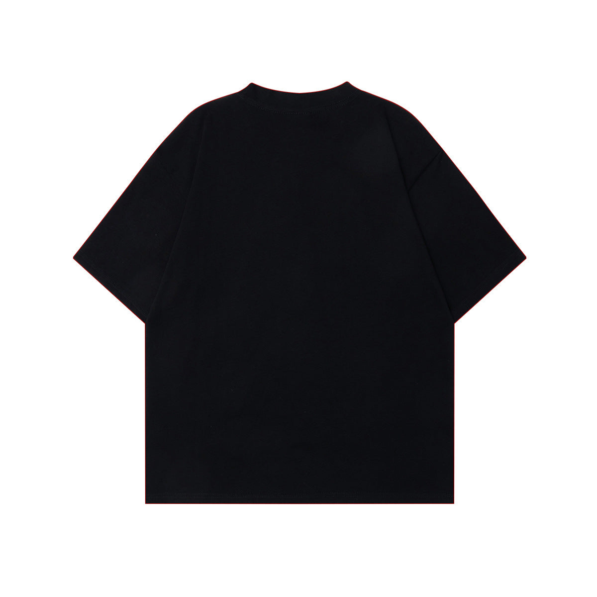2025 T1091 2025n Street 2025 Summer Neutral High Sense Love Design Retro Men's High Sense Short Sleeve T-Shirt