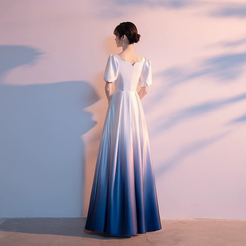 2025 Chorus performance uniform female new temperament host conductor uniform red song competition student chorus dress