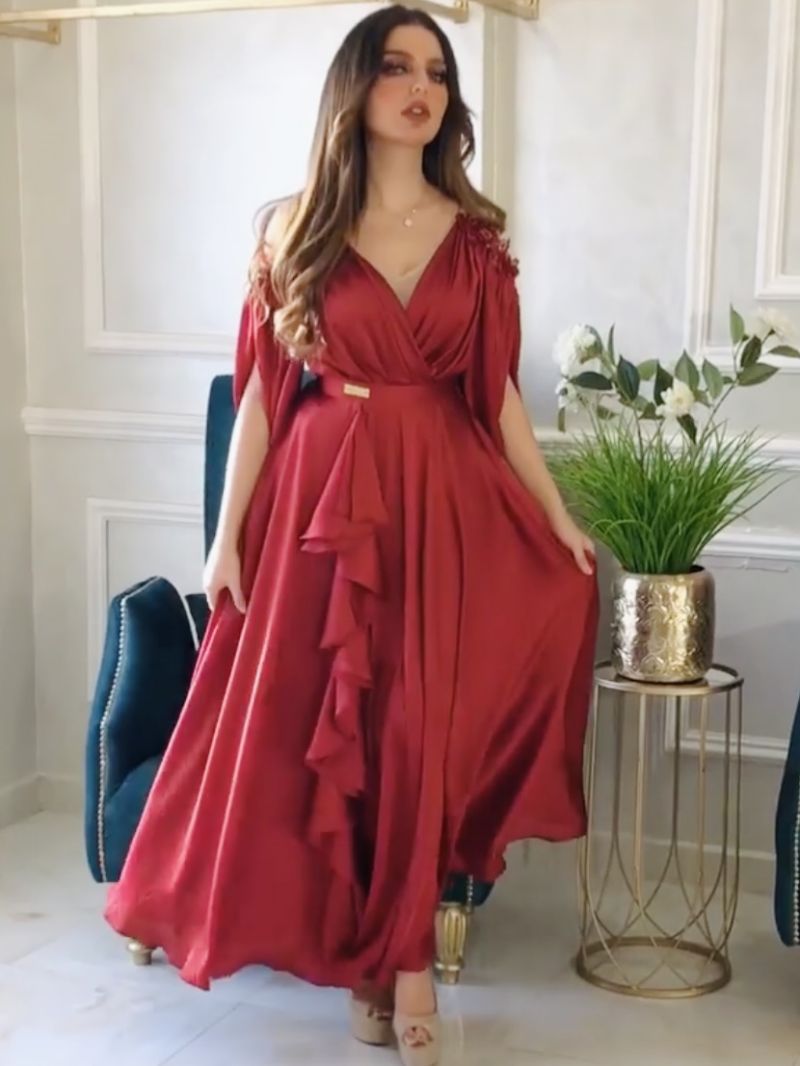 2025 spring and summer New Popular trade women's clothing independent station ebay sexy lace pendulum ball dress dress new