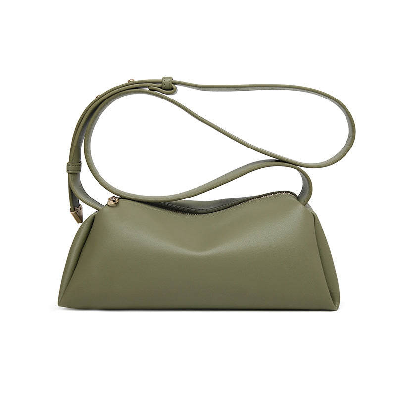 2025 Shoulder bag New New hot-selling women's bags Fashion and high-end sense Solid color shoulder bag Simple and versatile women's messenger bag