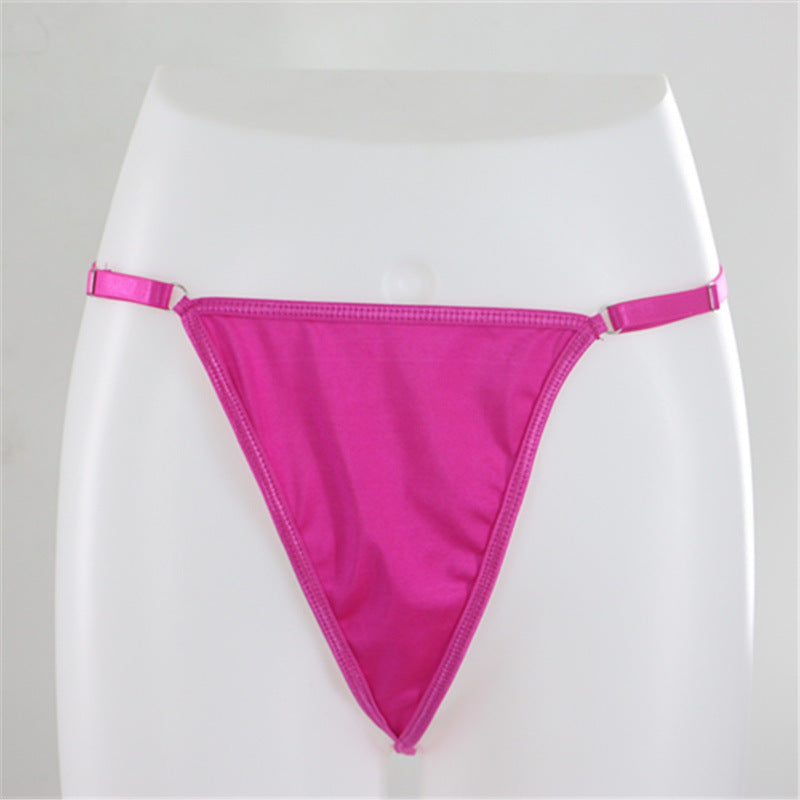 MW3110 2025 waist chain fashion alloy butterfly pendant with colorful underwear waist chain thong chain