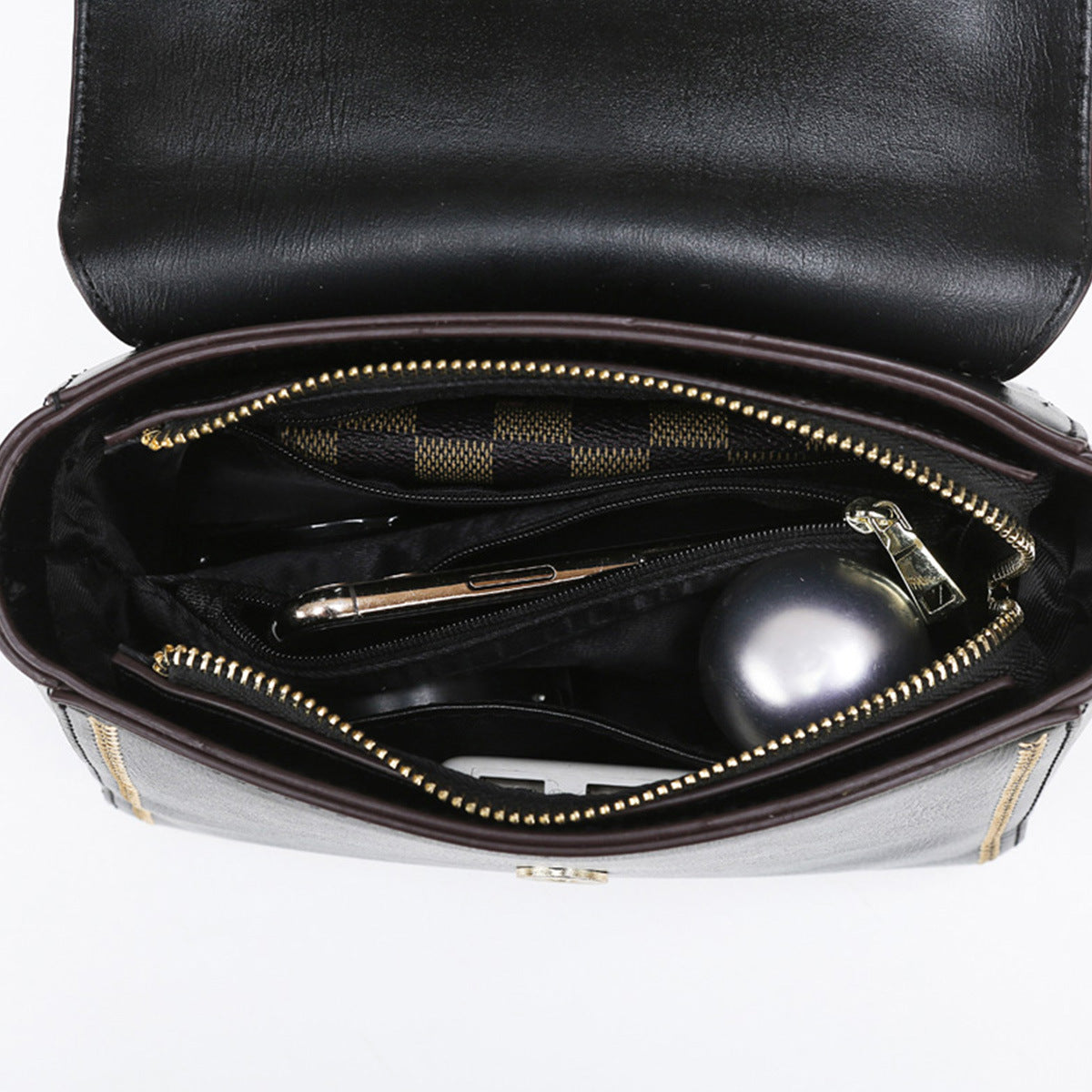 2025 Portable women's bag new fashion messenger bag large capacity temperament women's shoulder bag premium commuter handbag