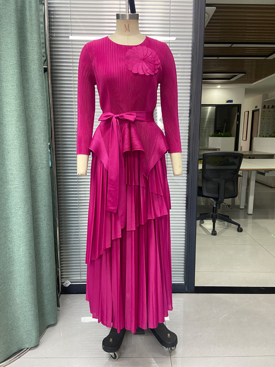 2025 Fashion suit, women's clothing, high sense, 2025 Popular trade, irregular and unique, beautiful skirt, autumn wear a complete set