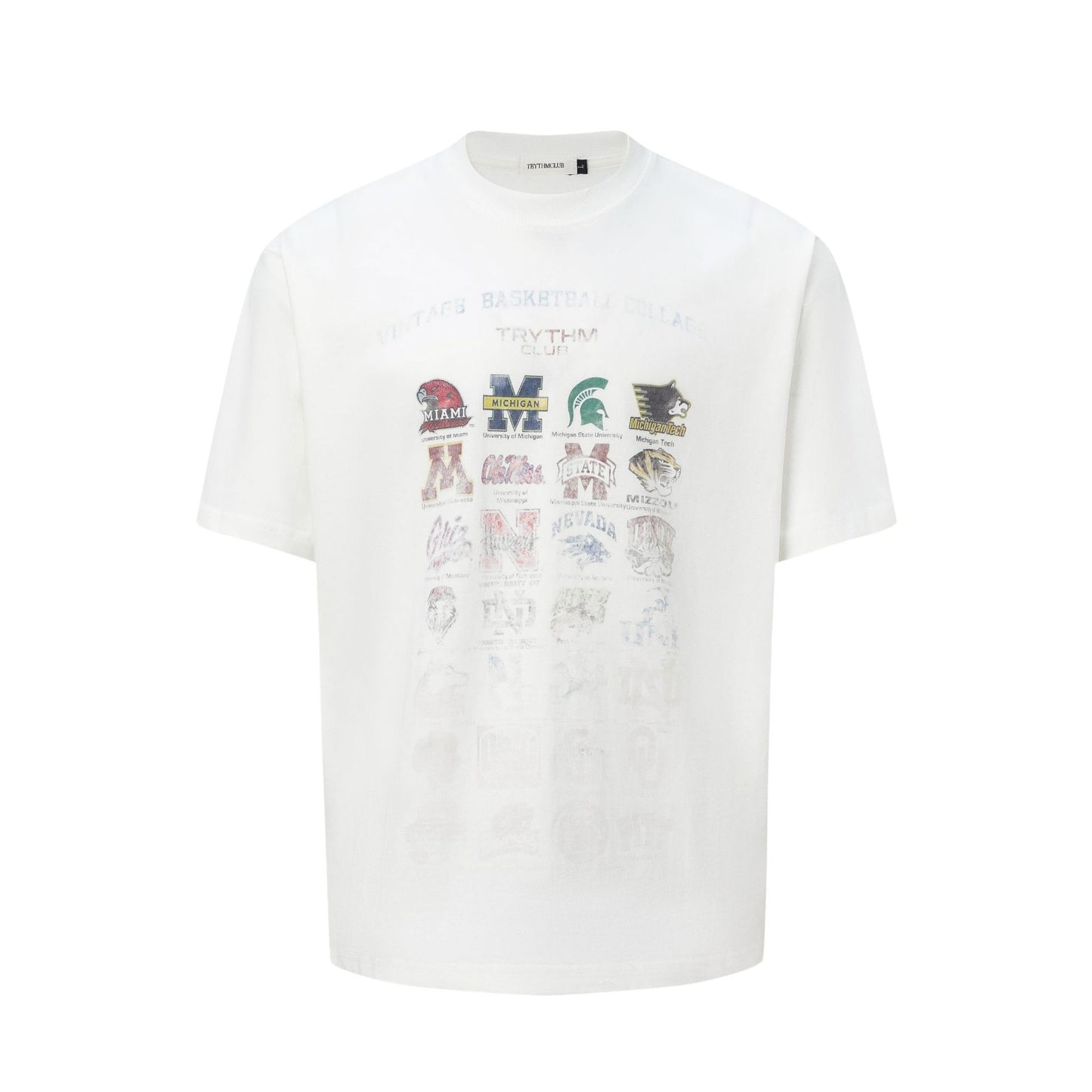 2025 27327 2025n Street 2025 Summer Neutral Washed Old Design Men's Loose Premium Short Sleeve T-Shirt