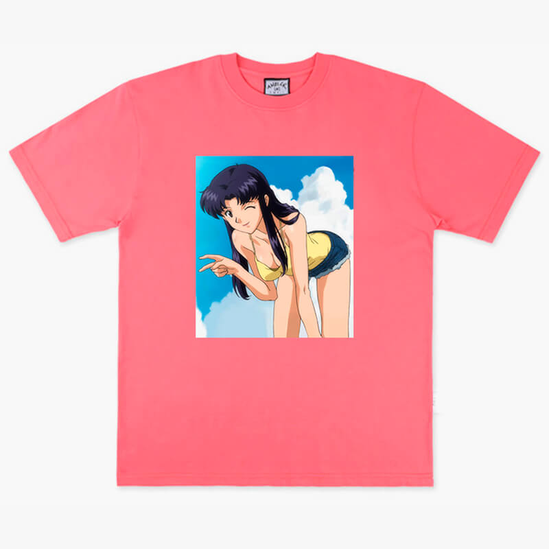benpaolv Anime Aesthetic Misato Katsuragi Hot Beach Party T-Shirt