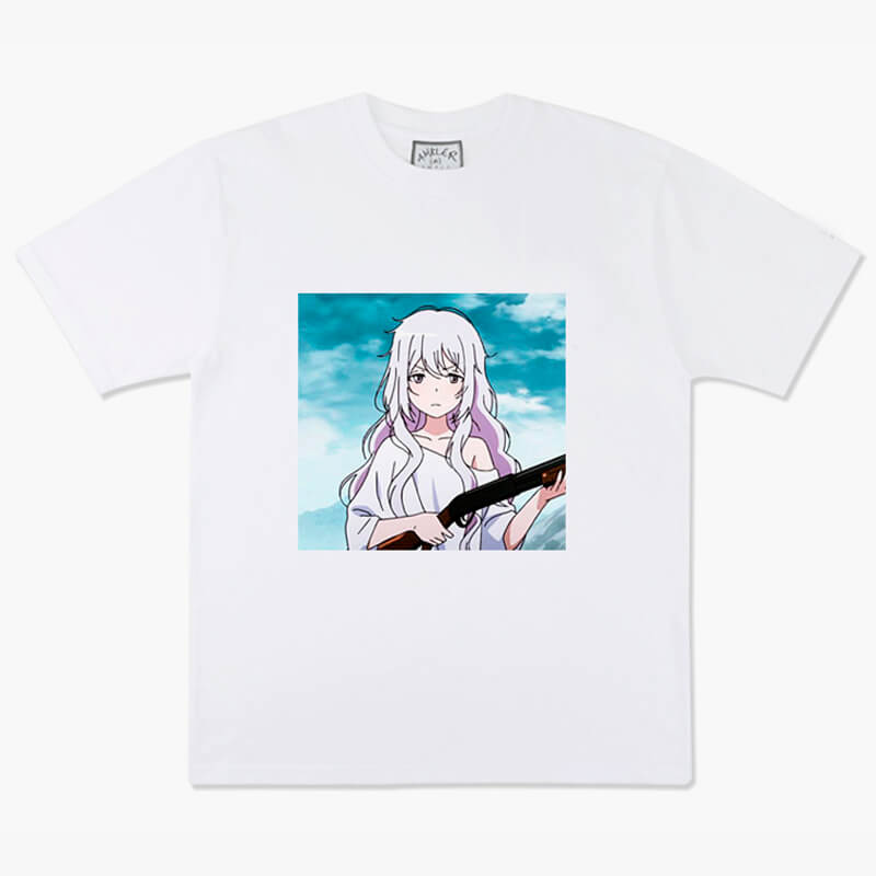 benpaolv Animecore Kozakura With a Shotgun T-Shirt Otherside Picnic
