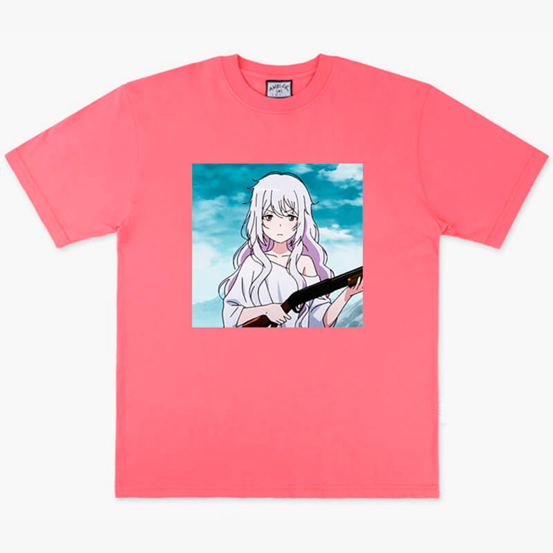 benpaolv Animecore Kozakura With a Shotgun T-Shirt Otherside Picnic