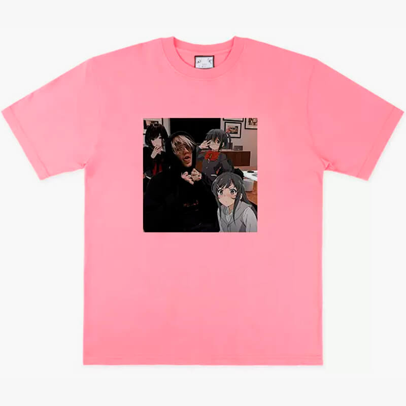 benpaolv Animecore Tee Lil Peep and Anime Girls