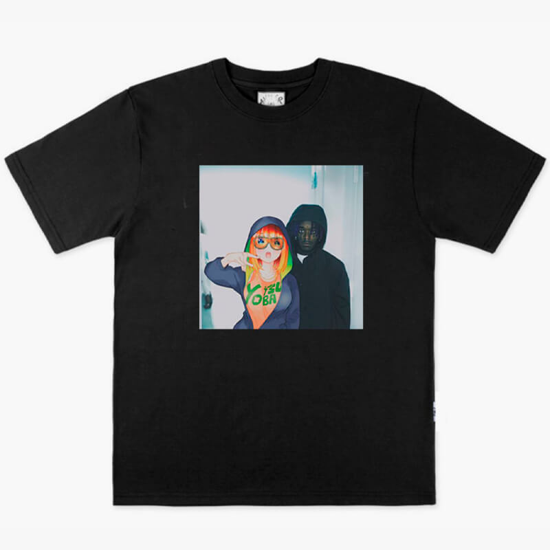 benpaolv Asap Rocky and Yoba Anime Girl Feat T-Shirt