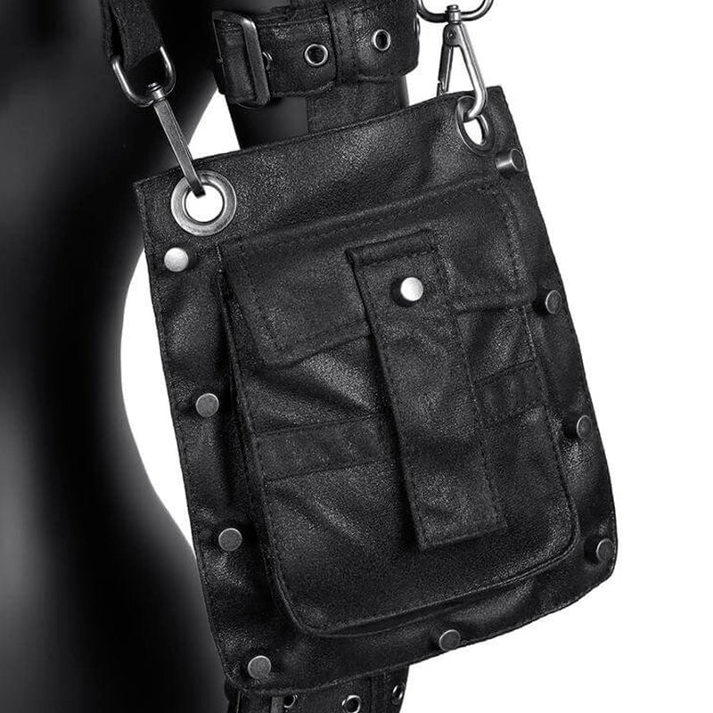 benpaolv Dark Fashion Pauldron With Bag