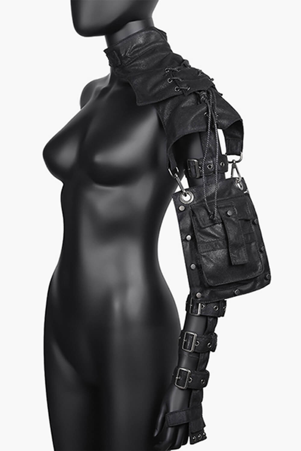 benpaolv Dark Fashion Pauldron With Bag