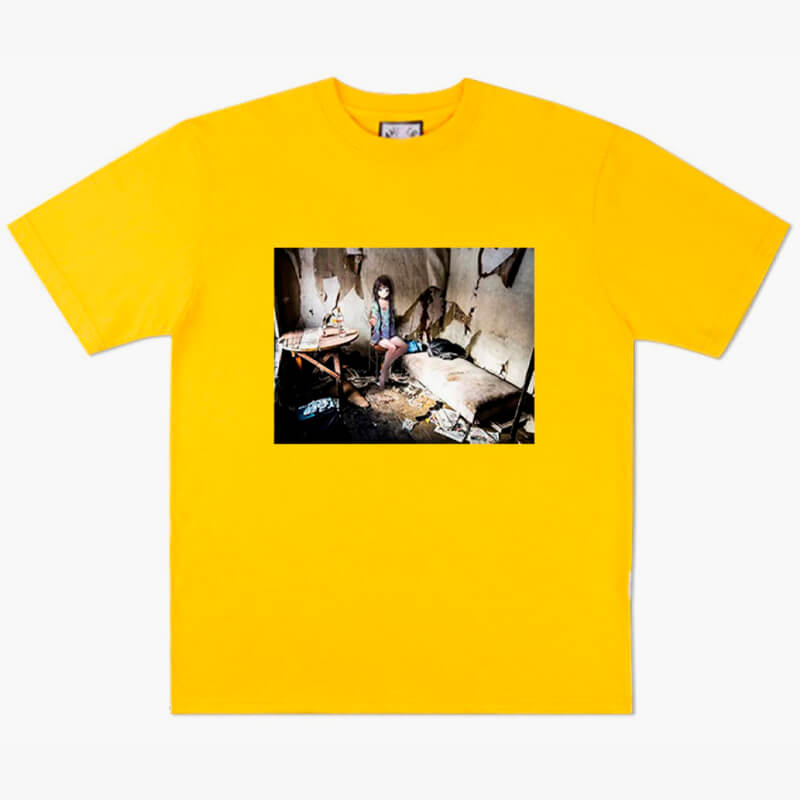 benpaolv Dullcore Anime Aesthetic T-Shirt Abandoned Room