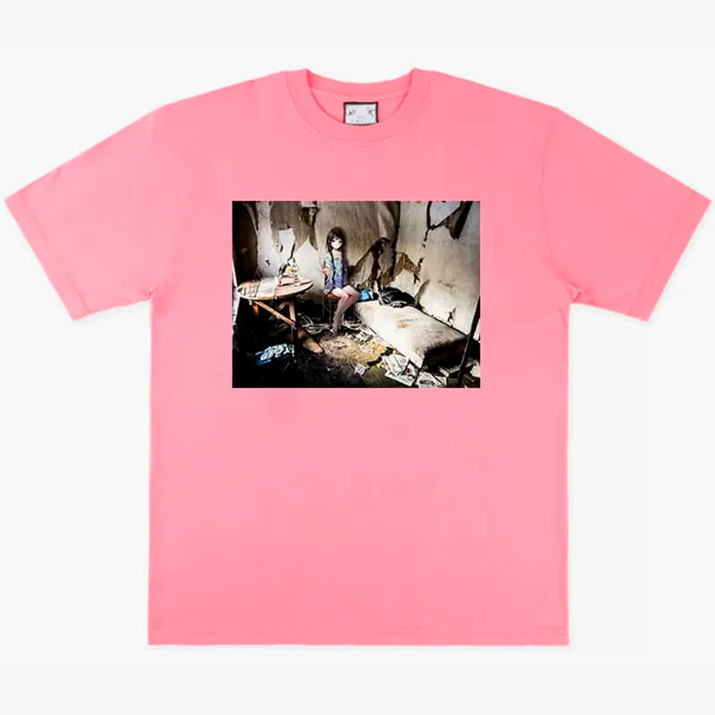 benpaolv Dullcore Anime Aesthetic T-Shirt Abandoned Room