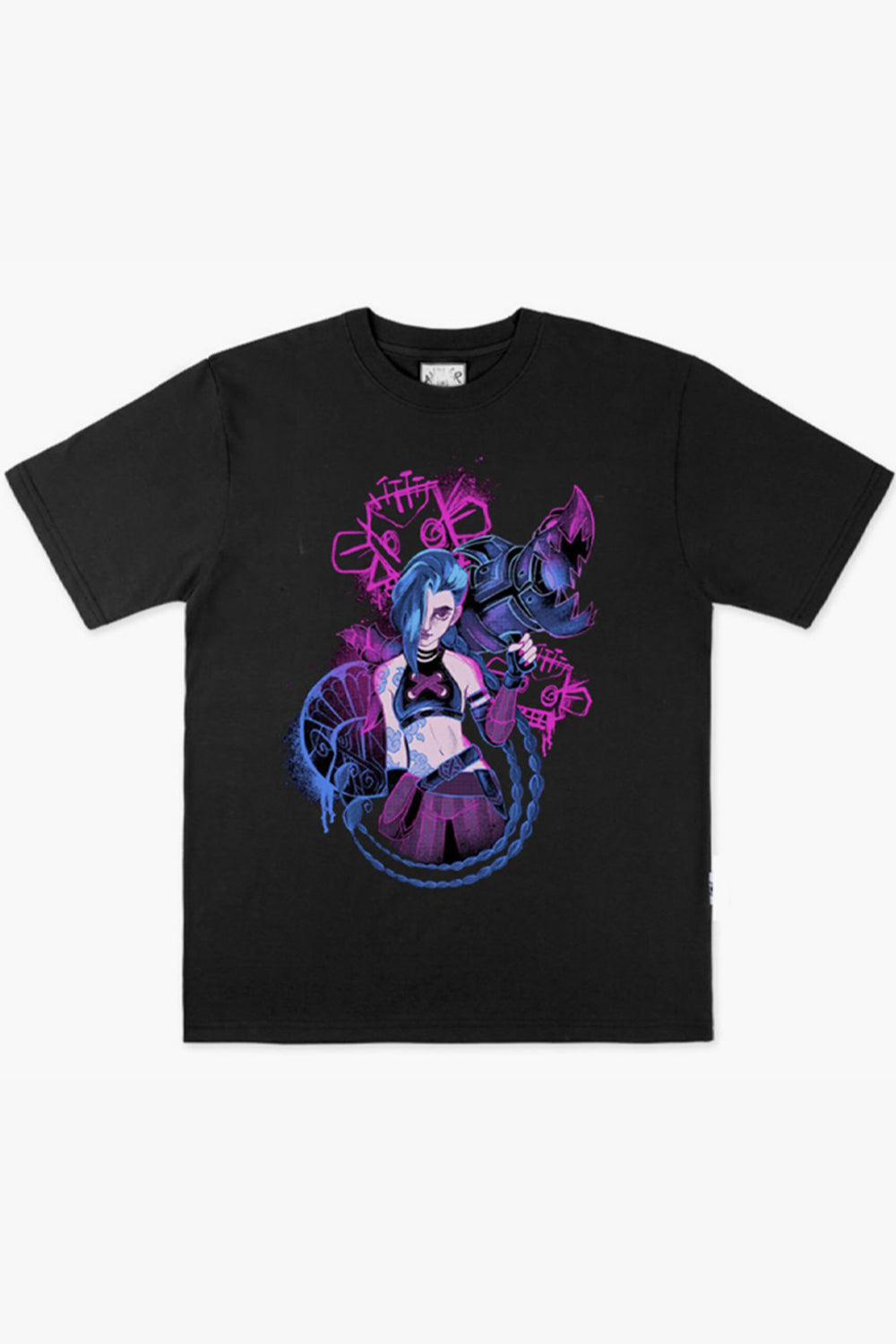 benpaolv Gamer Girl Aesthetic Jinx T-Shirt League of Legends