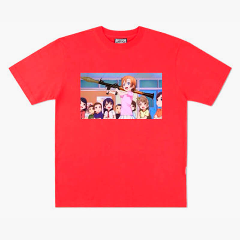 benpaolv Kawaii Anime Girl with Rocket Launcher Gun T-Shirt